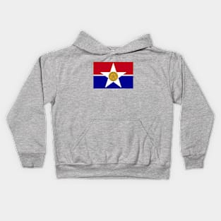 Flag of Dallas Kids Hoodie